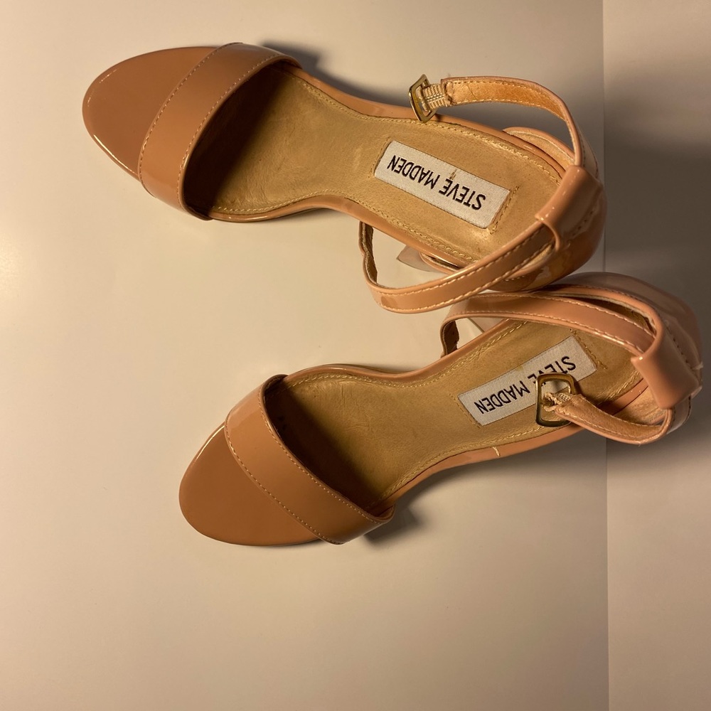 Steve Madden Open Toed Heels - Picture 2 of 6